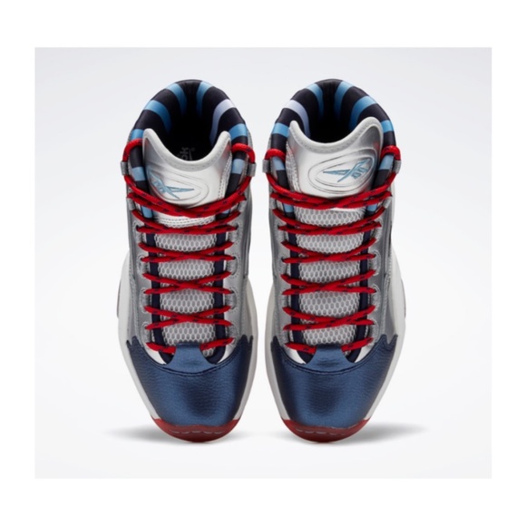 Reebok Question Iverson Harden OG Meets OG Mens Basketball Shoes NEW Multi Sz - Picture 3 of 6